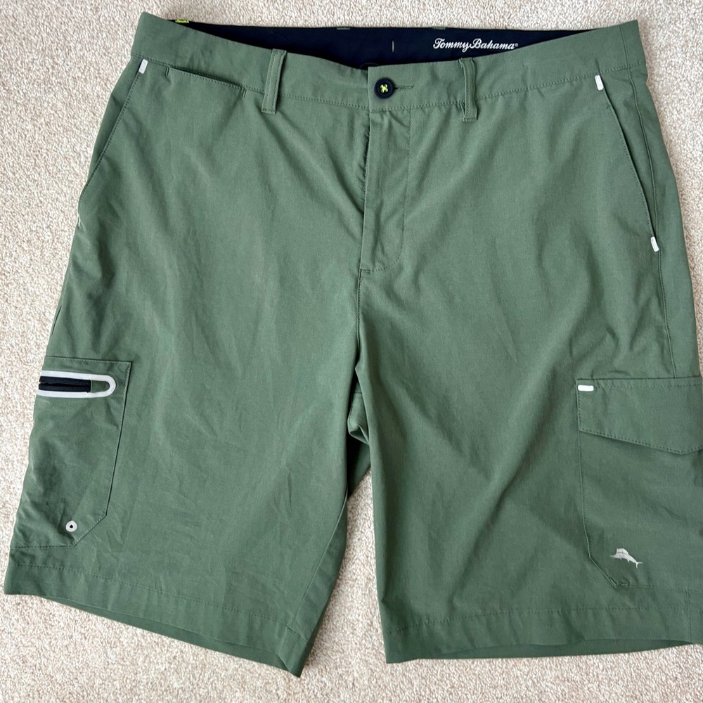 Tommy Bahama Green Men’s Un-lined Swim Shorts